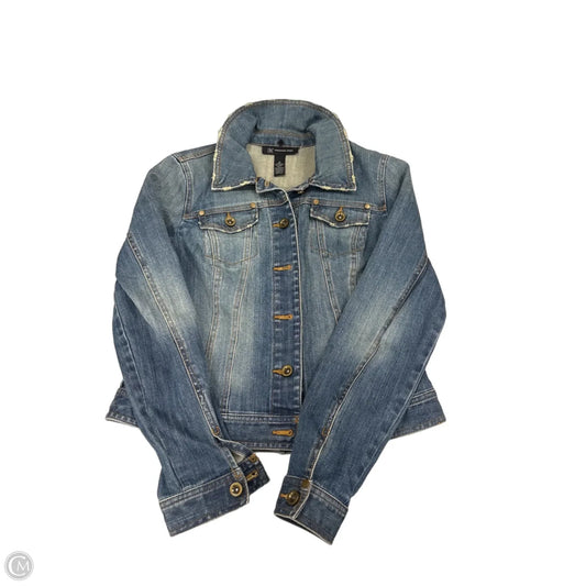 Jacket Denim By Inc In Blue Denim, Size: M
