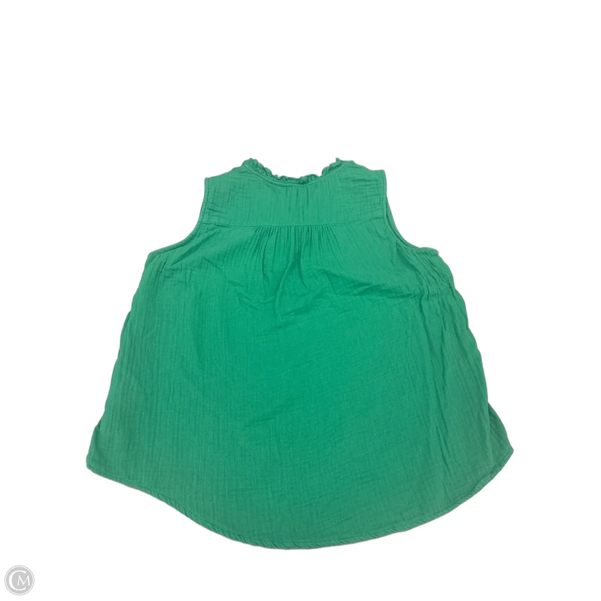 Top Sleeveless By Another Love In Green, Size: L