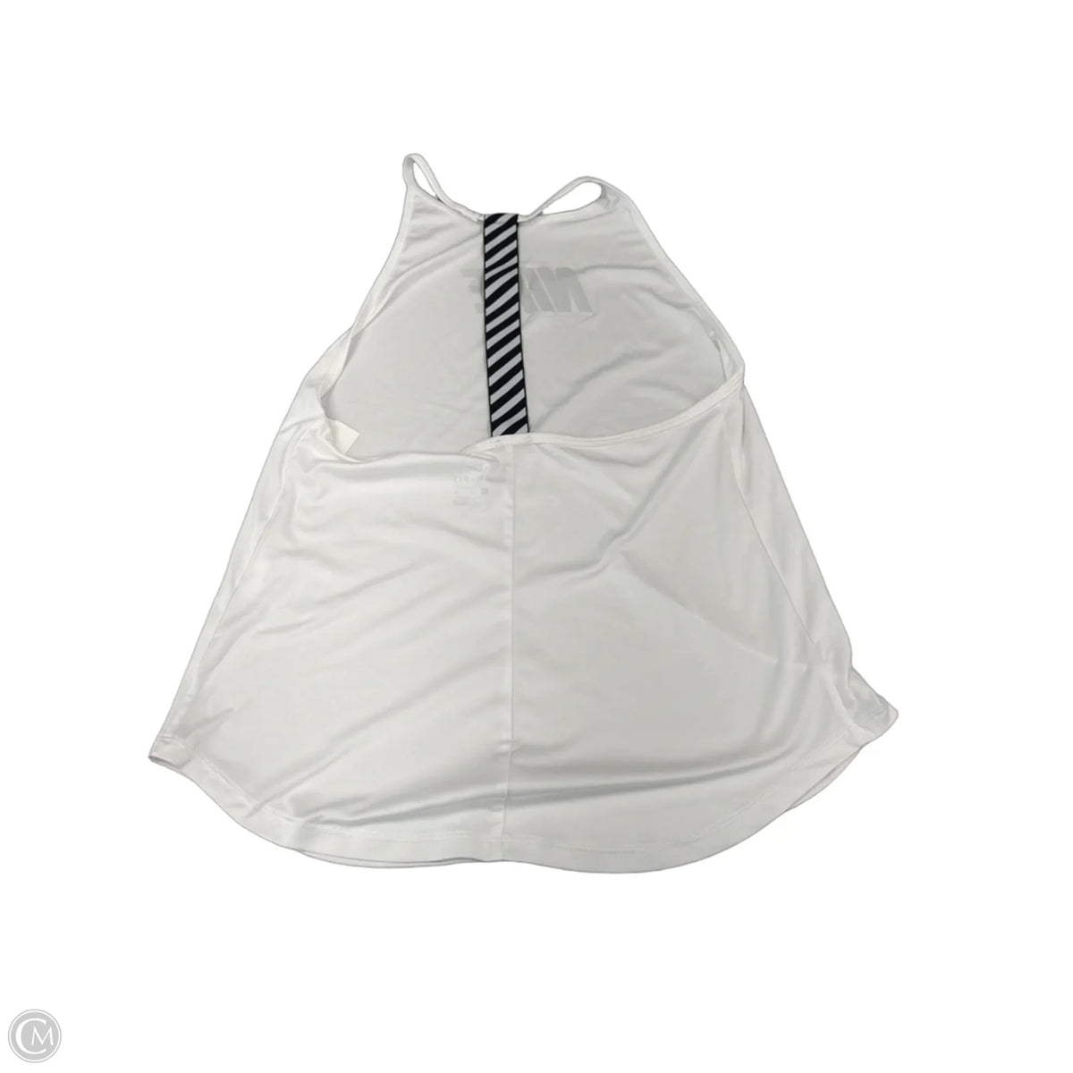 Athletic Tank Top By Nike In White, Size: M