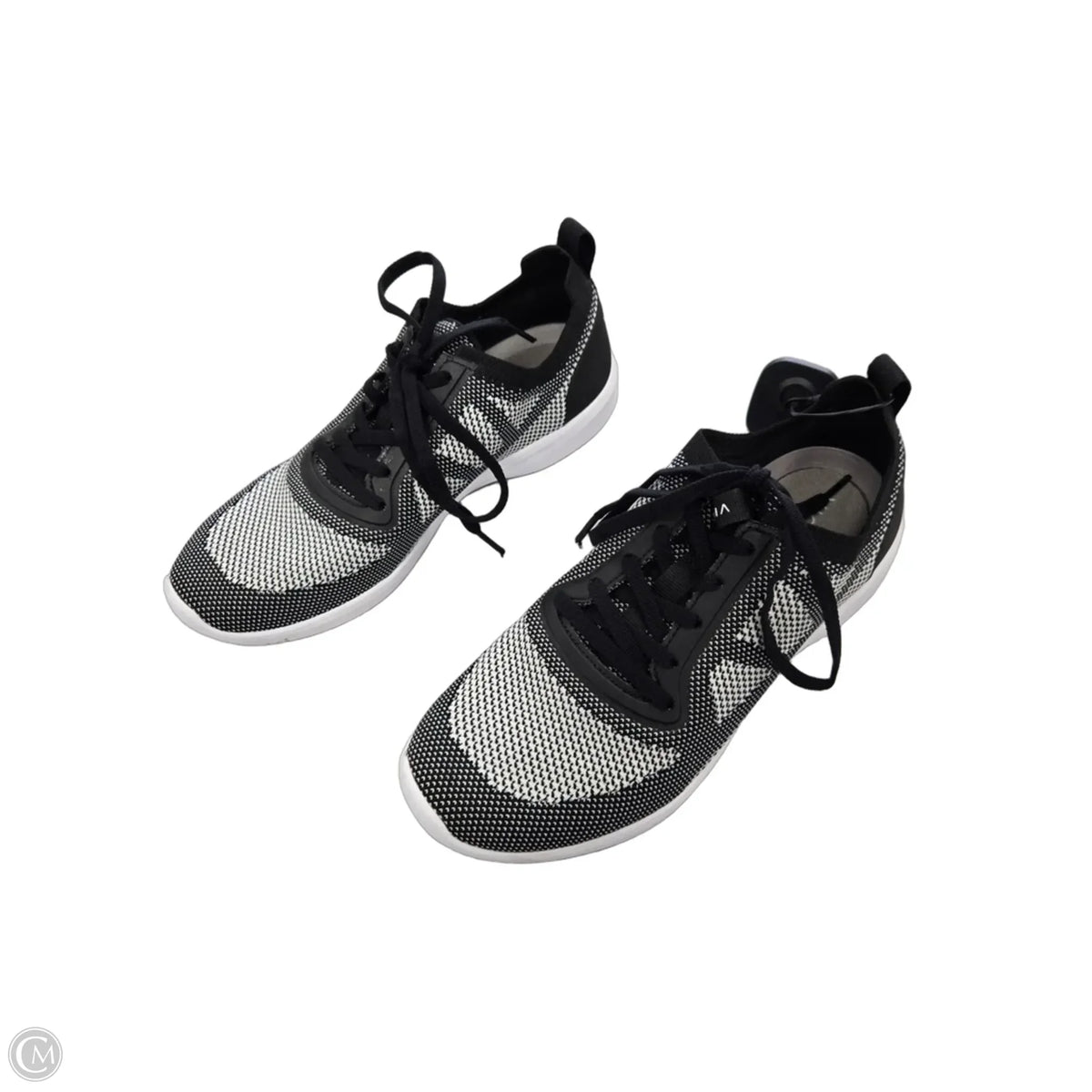 Shoes Sneakers By Vionic In Black & White, Size: 8