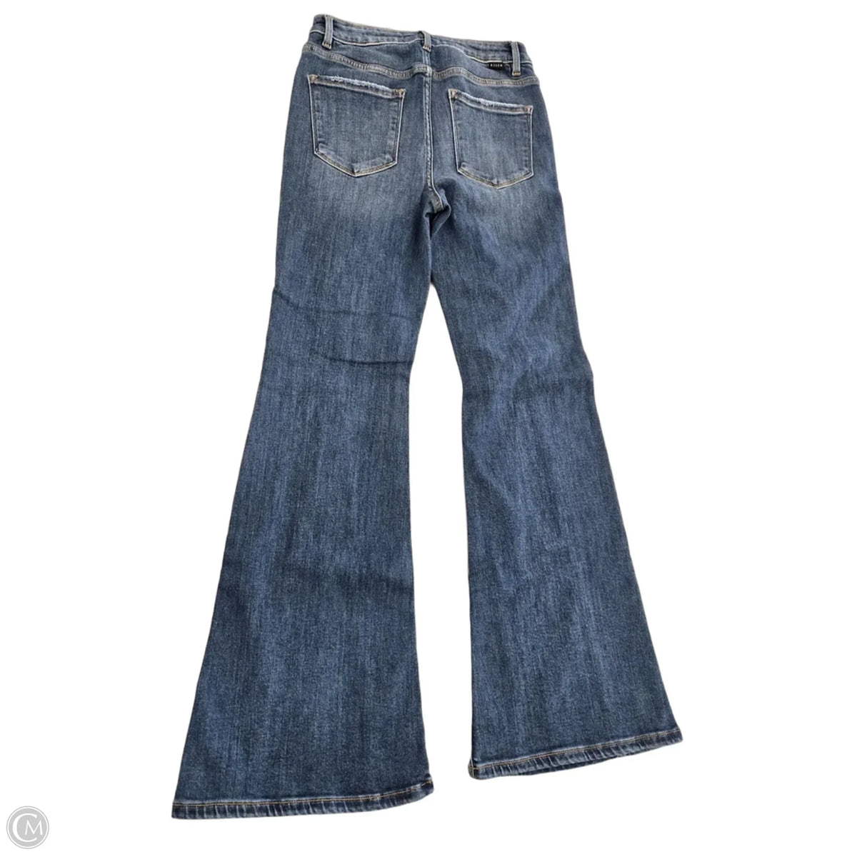 Jeans Flared By Risen In Blue Denim, Size: 4