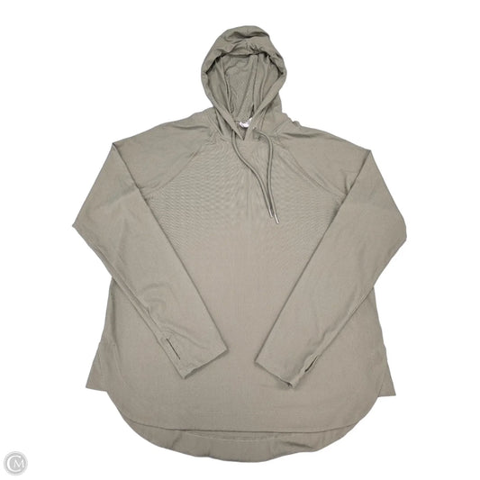 Top Long Sleeve By Sage In Green, Size: M