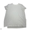 Top Short Sleeve Basic By Maurices In White, Size: L