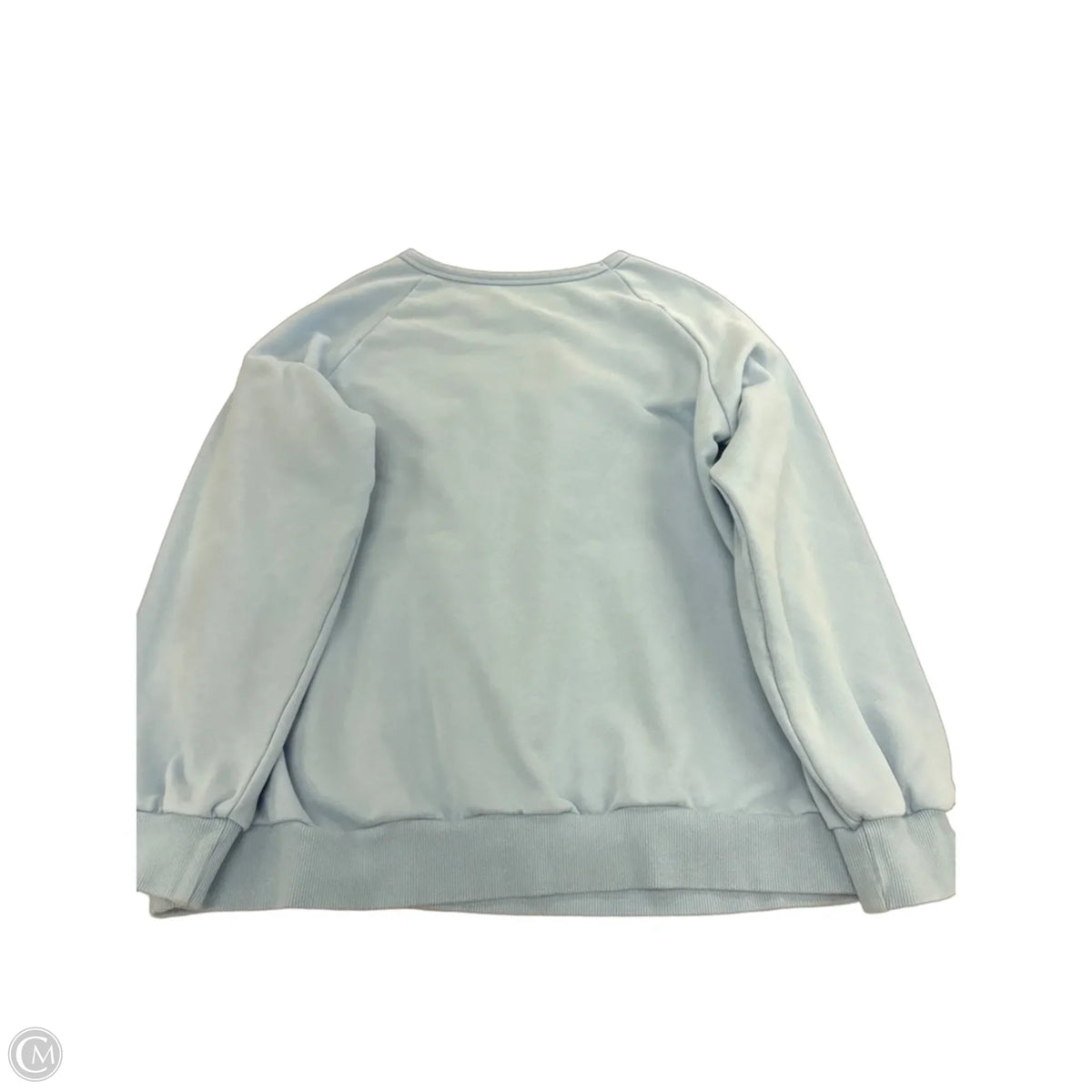 Top Long Sleeve By Cmf In Blue, Size: L
