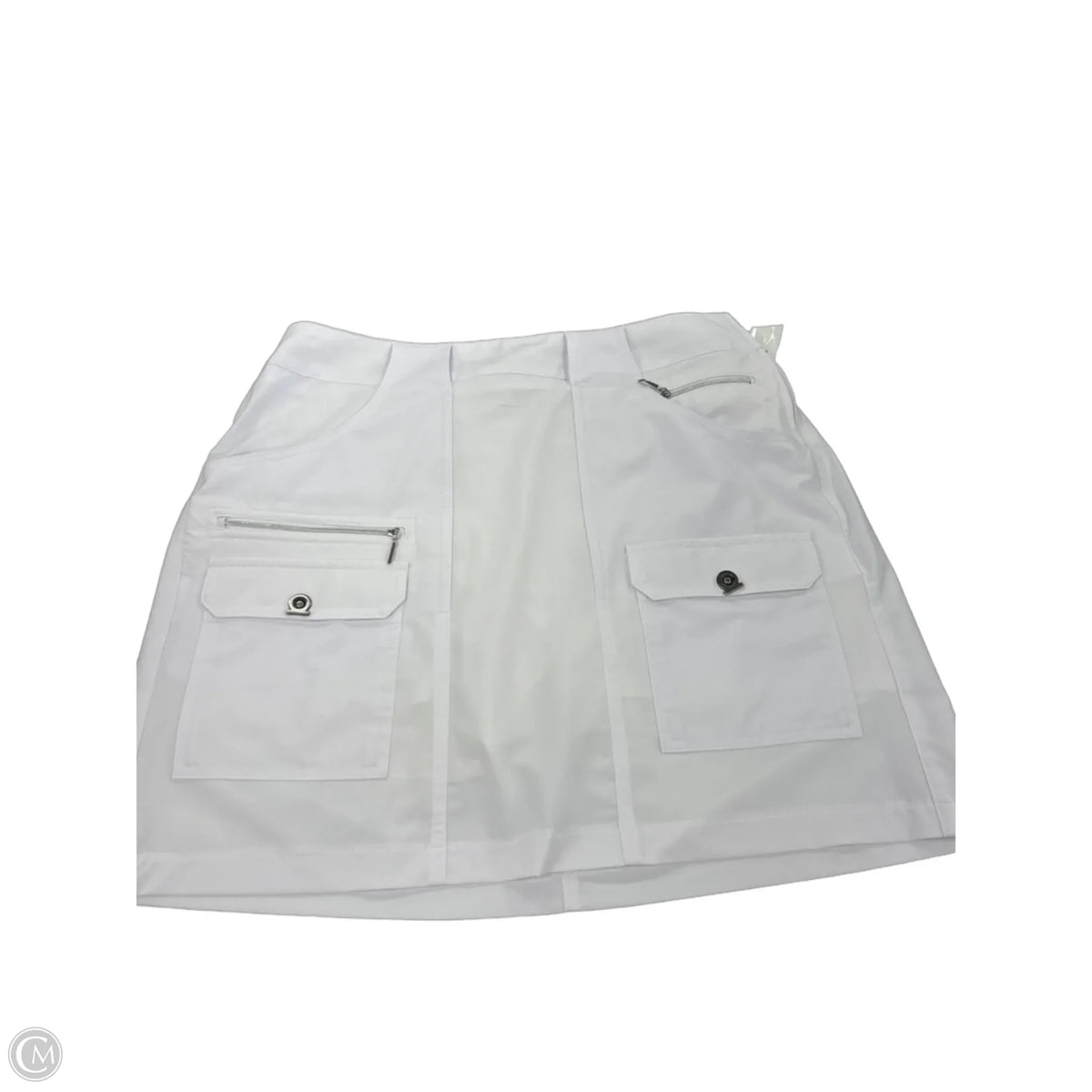 Skort By Jamie Sadock In White, Size: 12