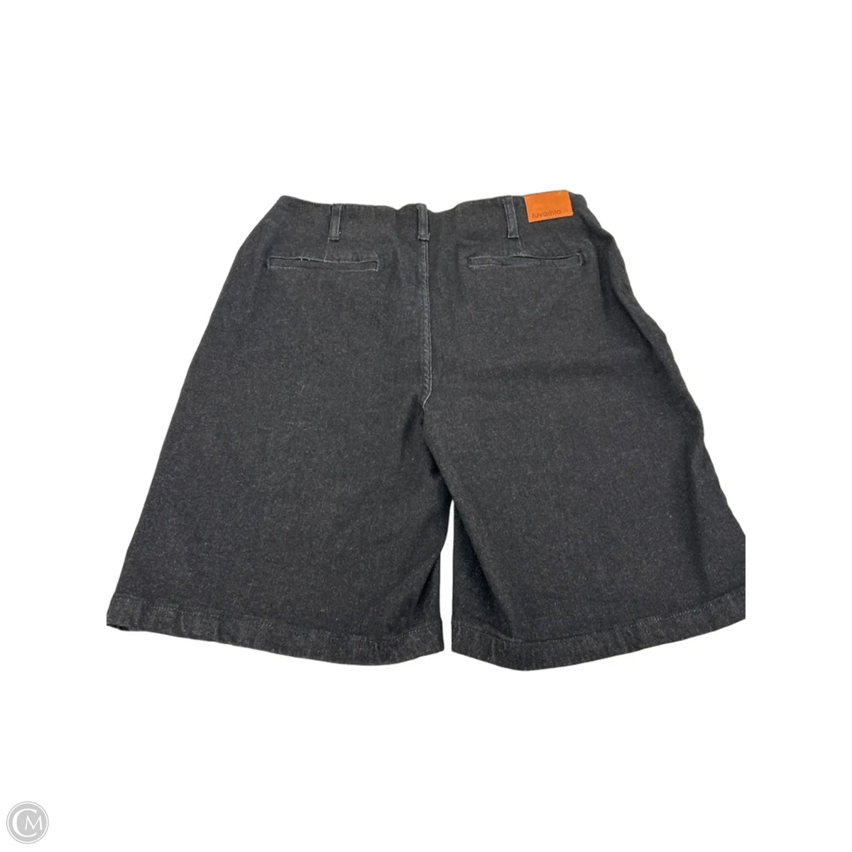 Shorts By Luvamia In Black Denim, Size: 12