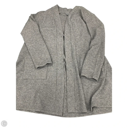 Cardigan By Susan Graver In Grey, Size: Xl