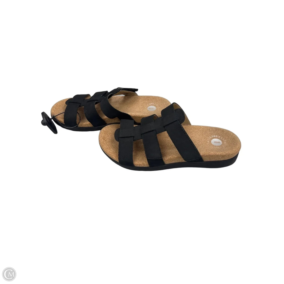 Sandals Flats By Revitalign In Black, Size: 8