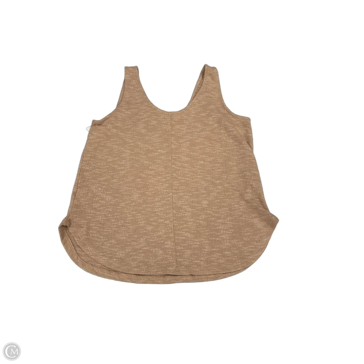 Tank Top By Zenana In Tan, Size: L