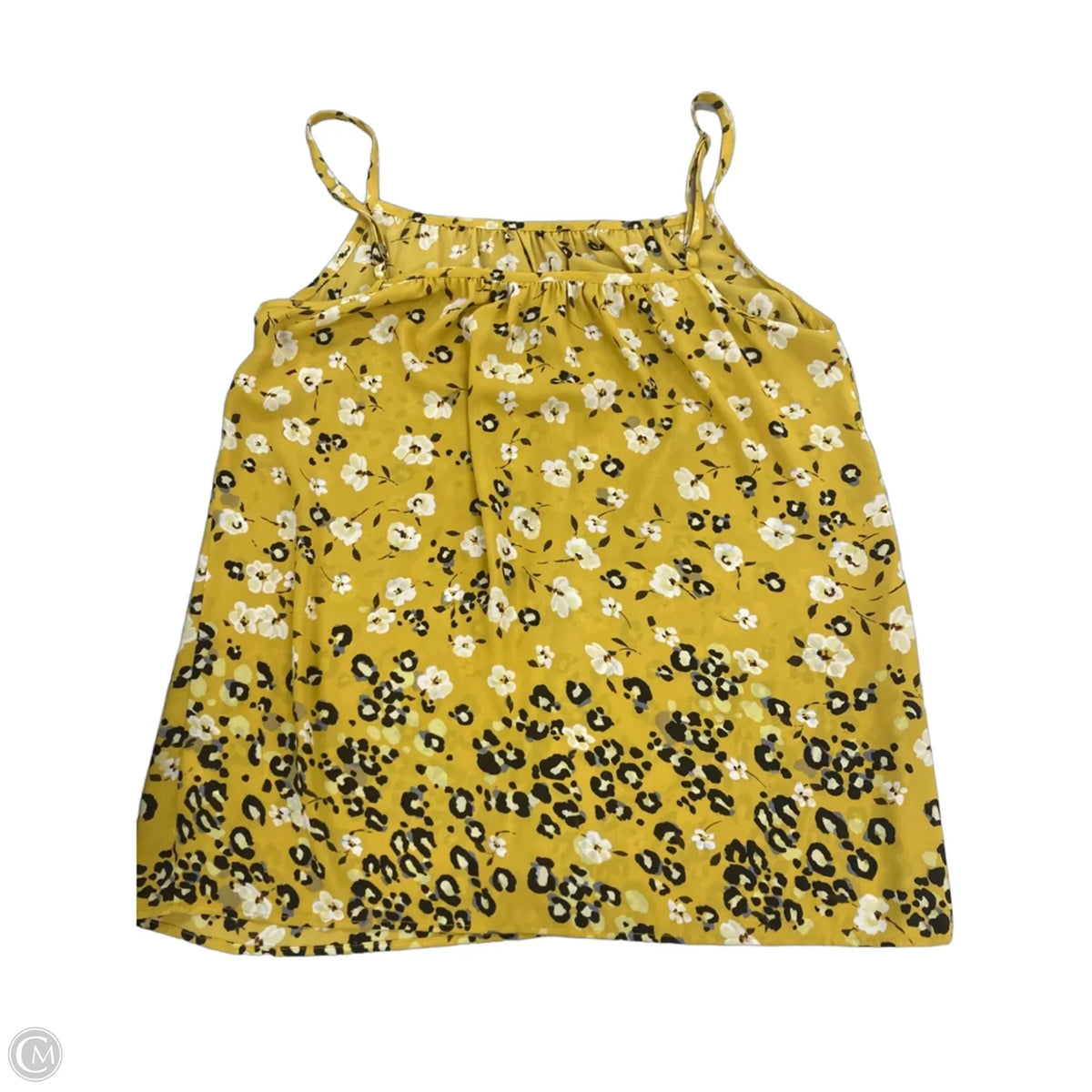 Tank Top By Cabi In Yellow, Size: M
