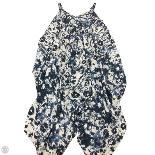 Jumpsuit By Japna In Tie Dye Print, Size: M