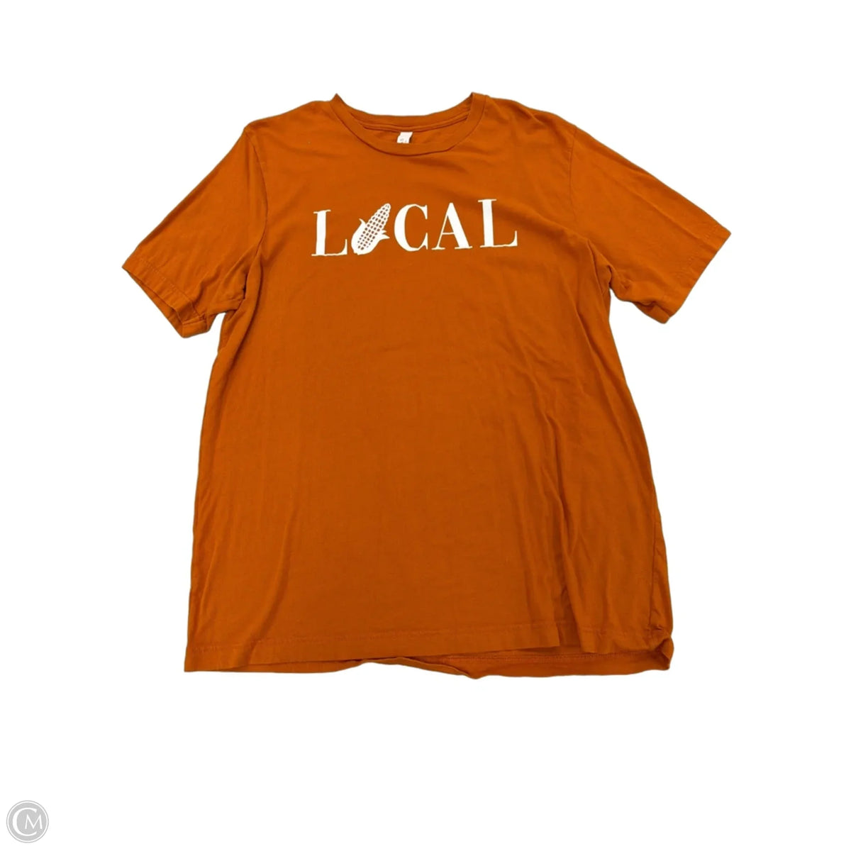 Top Short Sleeve Basic By Bella + Canvas In Orange, Size: Xl