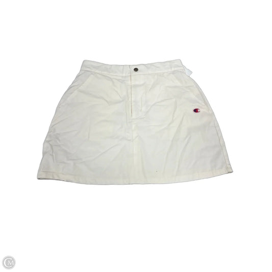 Skirt Mini & Short By Champion In Cream, Size: 4