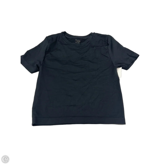 Top Short Sleeve By A New Day In Black, Size: M