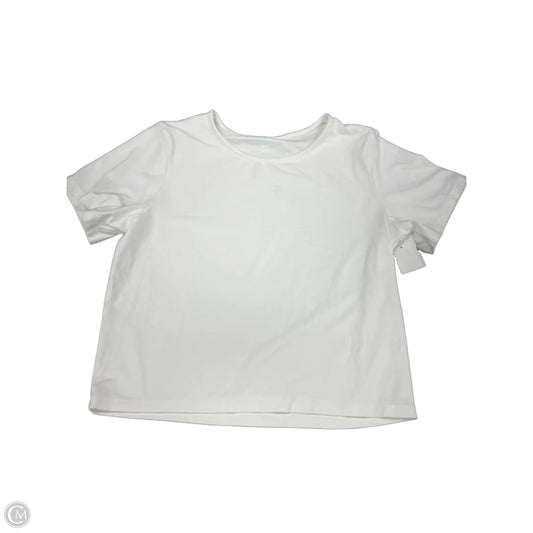 Top Short Sleeve By All In Motion In White, Size: S