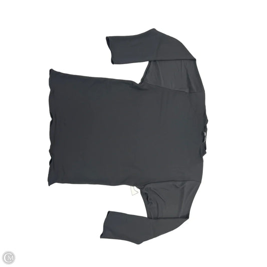 Top Long Sleeve By Zara In Black, Size: S