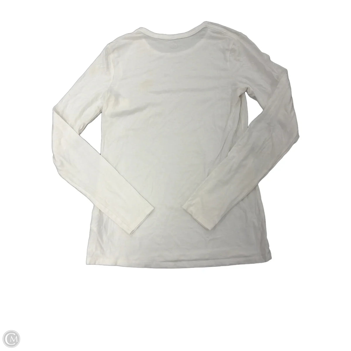 Top Long Sleeve By Cmc In White, Size: S