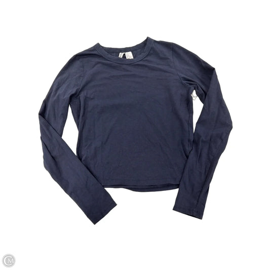 Top Long Sleeve By Divided In Navy, Size: M