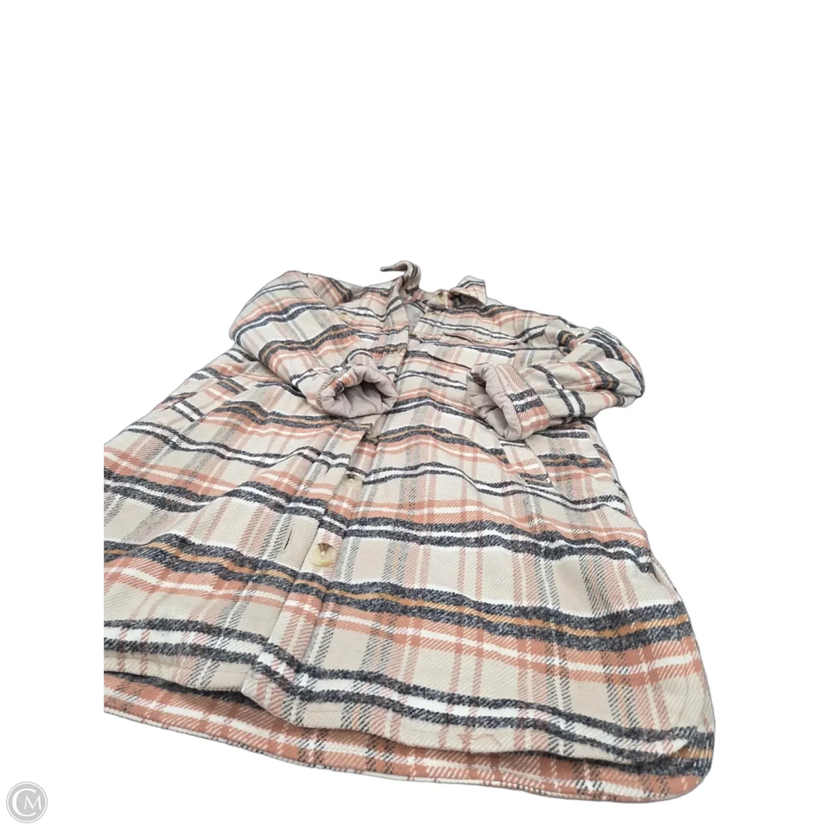 Jacket Shirt By Universal Thread In Plaid Pattern, Size: Xs