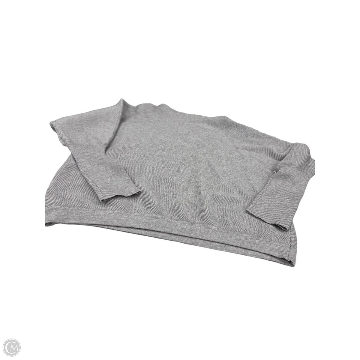 Top Long Sleeve By Cmf In Grey, Size: M