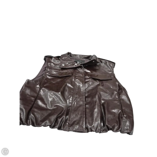 Vest Other By Zara In Brown, Size: M