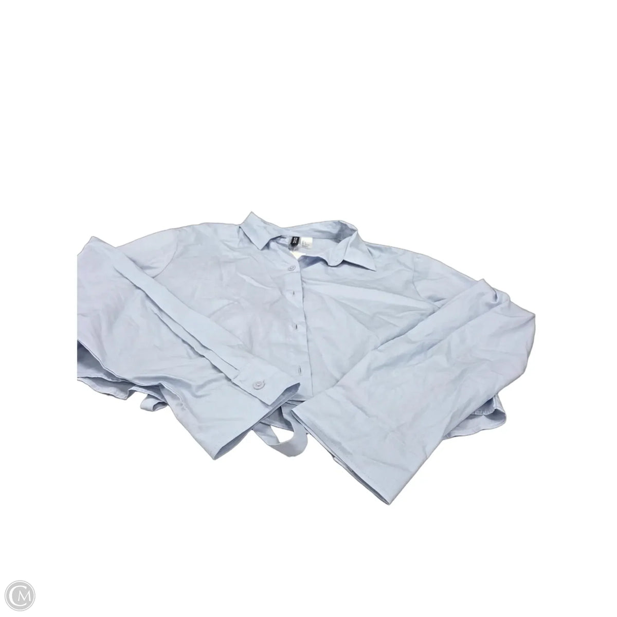 Top Long Sleeve By Divided In Blue, Size: S