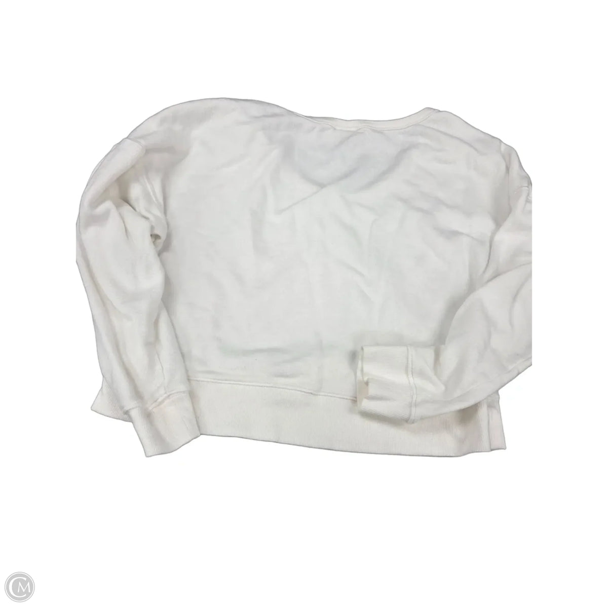 Top Long Sleeve By Universal Thread In White, Size: M