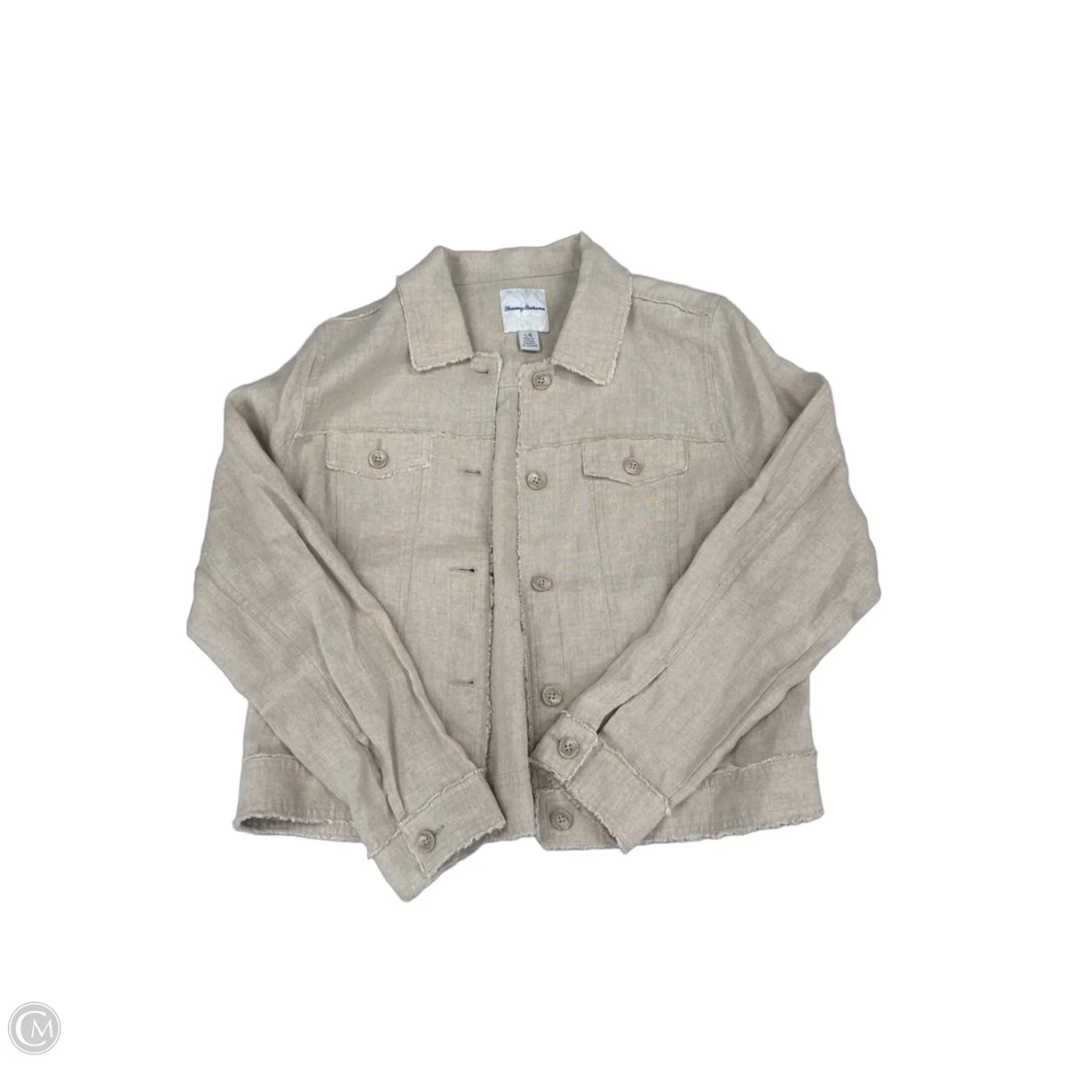 Jacket Other By Tommy Bahama In Tan, Size: L