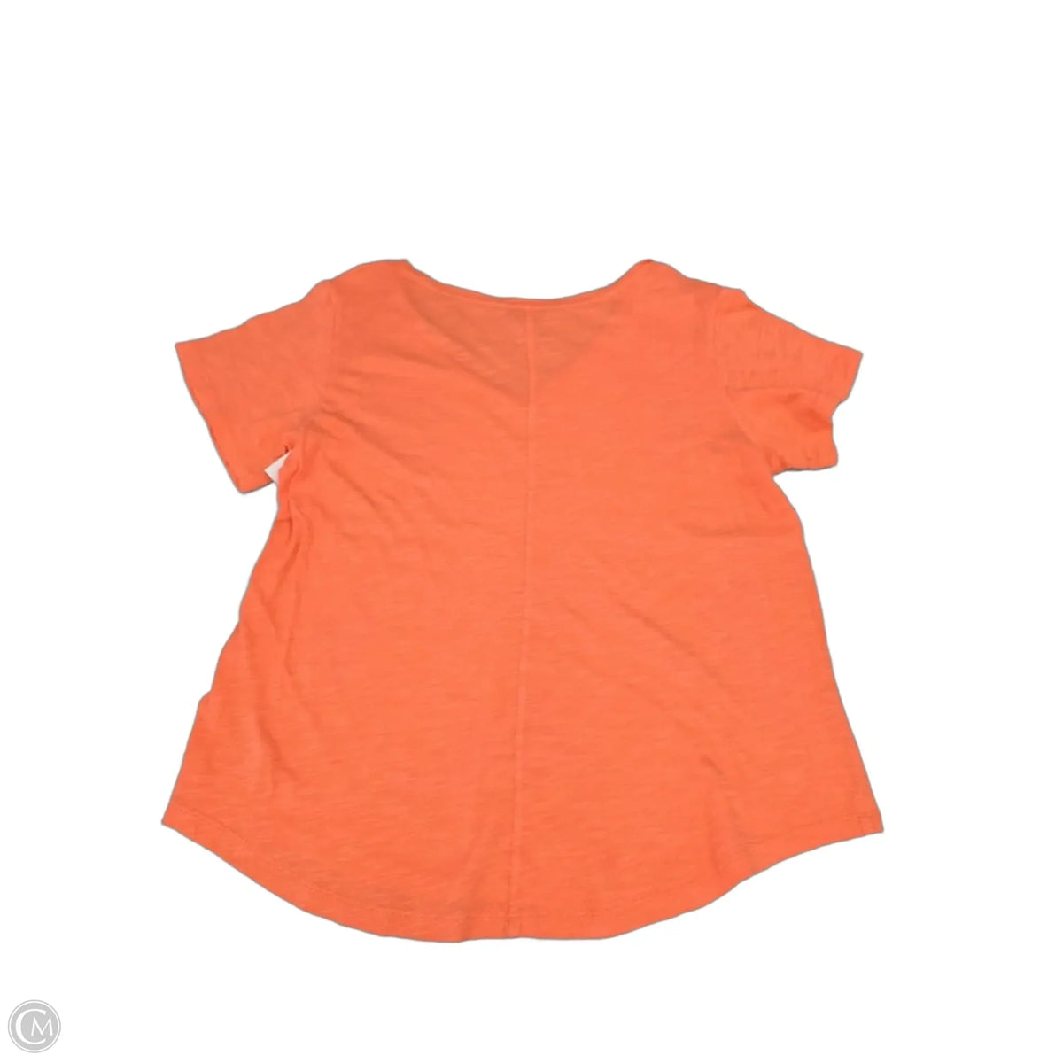 Top Short Sleeve Basic By Liverpool In Orange, Size: M