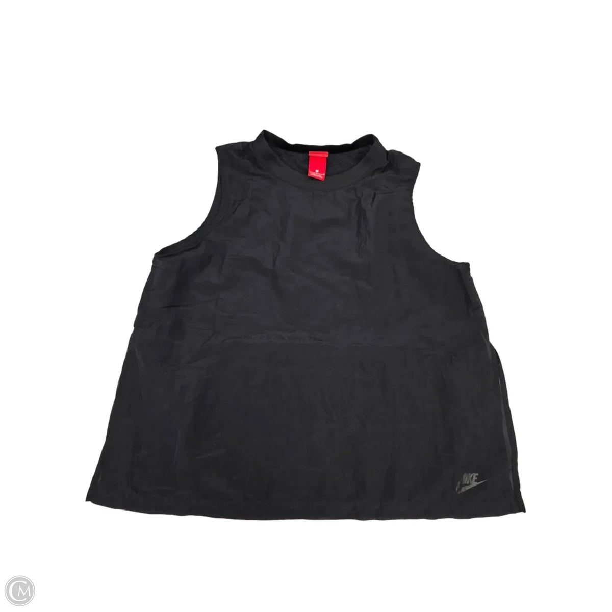 Athletic Tank Top By Nike In Black, Size: L
