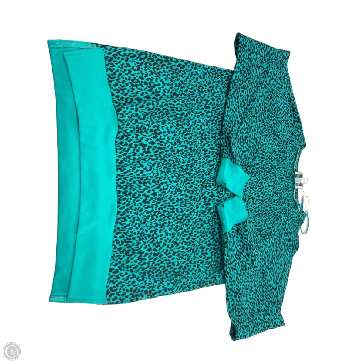 Top Long Sleeve By Jun & Ivy In Teal, Size: L
