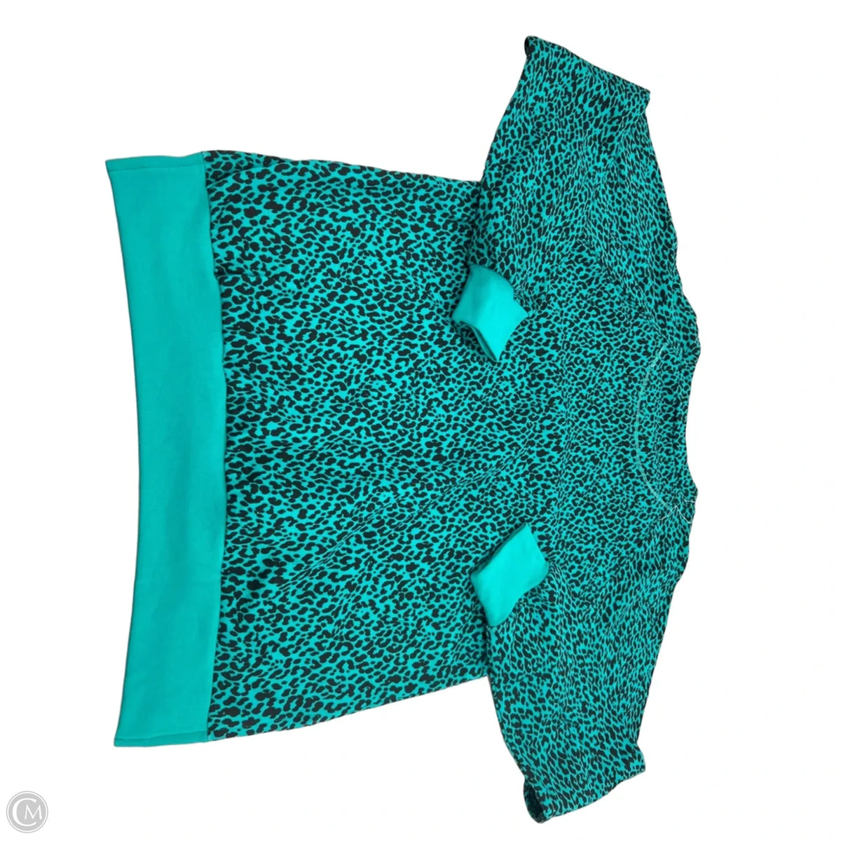 Top Long Sleeve By Jun & Ivy In Teal, Size: L