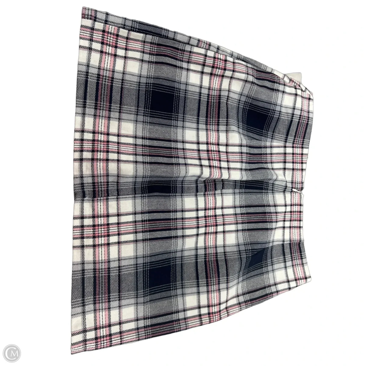 Skirt Mini & Short By Blue Rain In Plaid Pattern, Size: 12