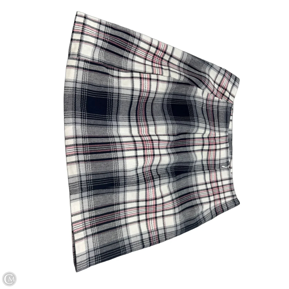 Skirt Mini & Short By Blue Rain In Plaid Pattern, Size: 4