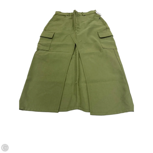 Skirt Midi By Blue Rain In Green, Size: 4