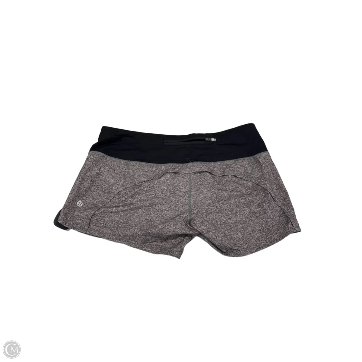 Athletic Shorts By Lululemon In Grey, Size: 8