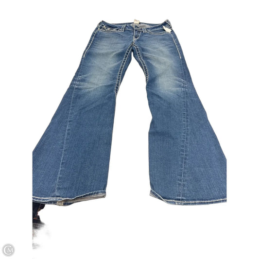 Jeans Flared By True Religion In Blue Denim, Size: 12