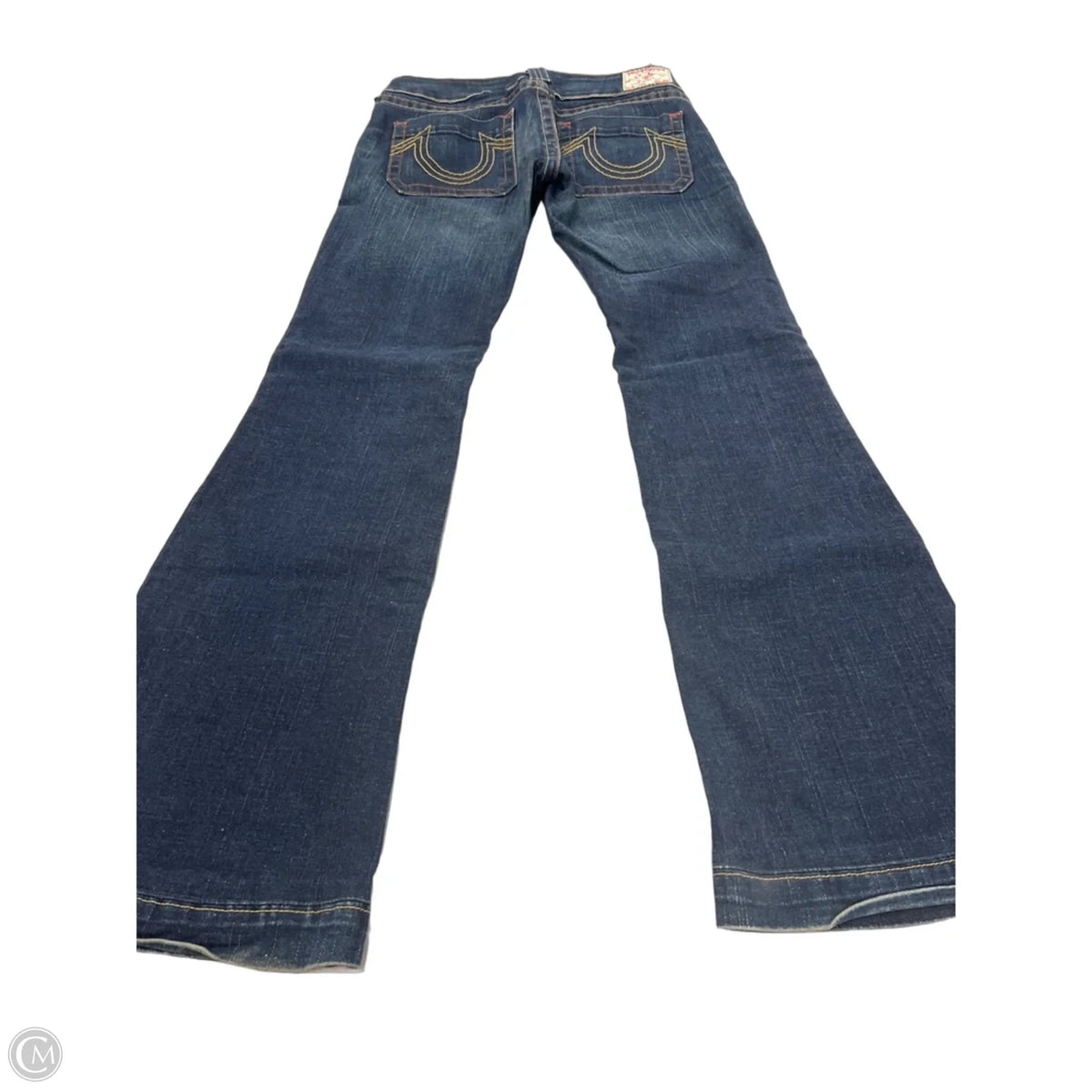 Jeans Flared By True Religion In Blue Denim, Size: 12