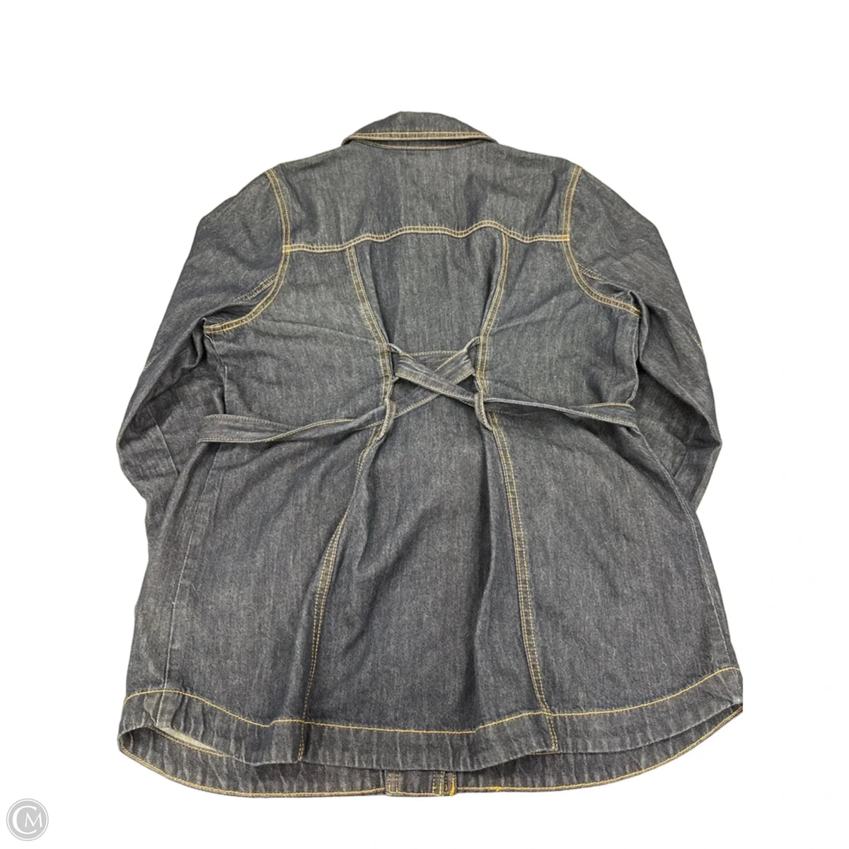 Jacket Denim By Cabi In Blue Denim, Size: L