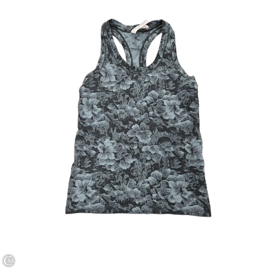Athletic Tank Top By Athleta In Blue & Grey, Size: Xs