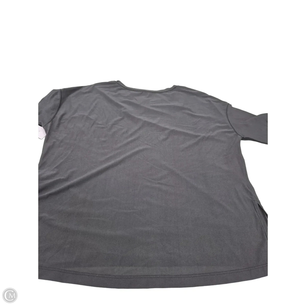 Athletic Top Short Sleeve By Lululemon In Black, Size: 6