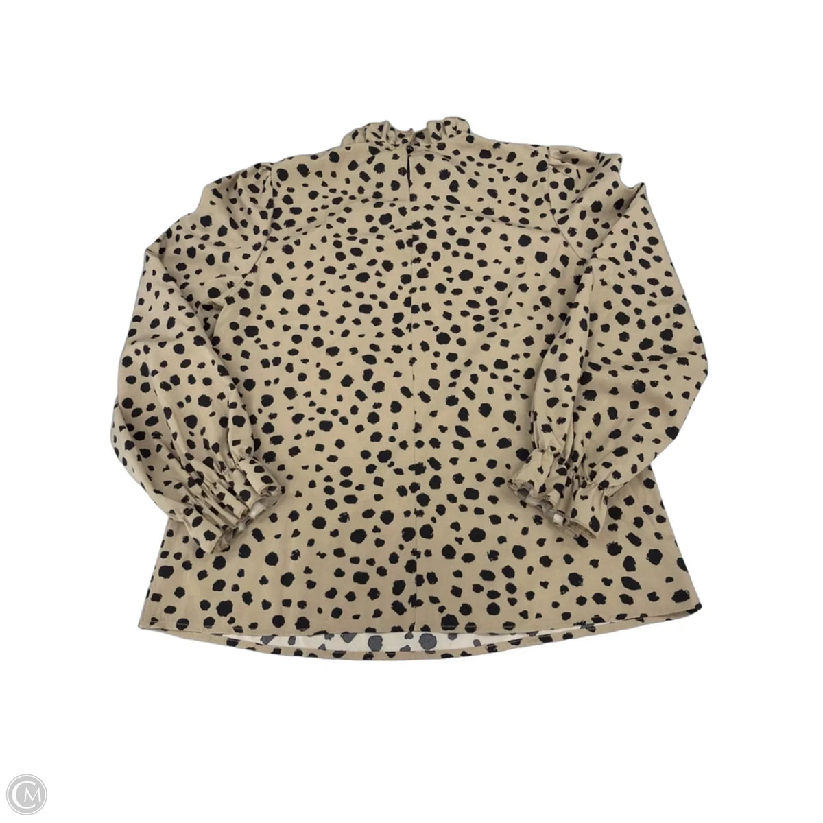 Top Long Sleeve By Cmf In Animal Print, Size: S