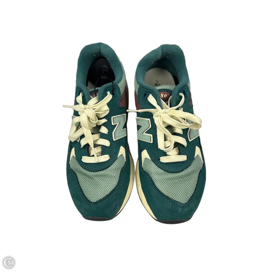 Shoes Sneakers By New Balance In Green, Size: 8