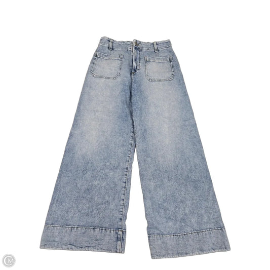Jeans Wide Leg By Lc Lauren Conrad In Blue Denim, Size: 10