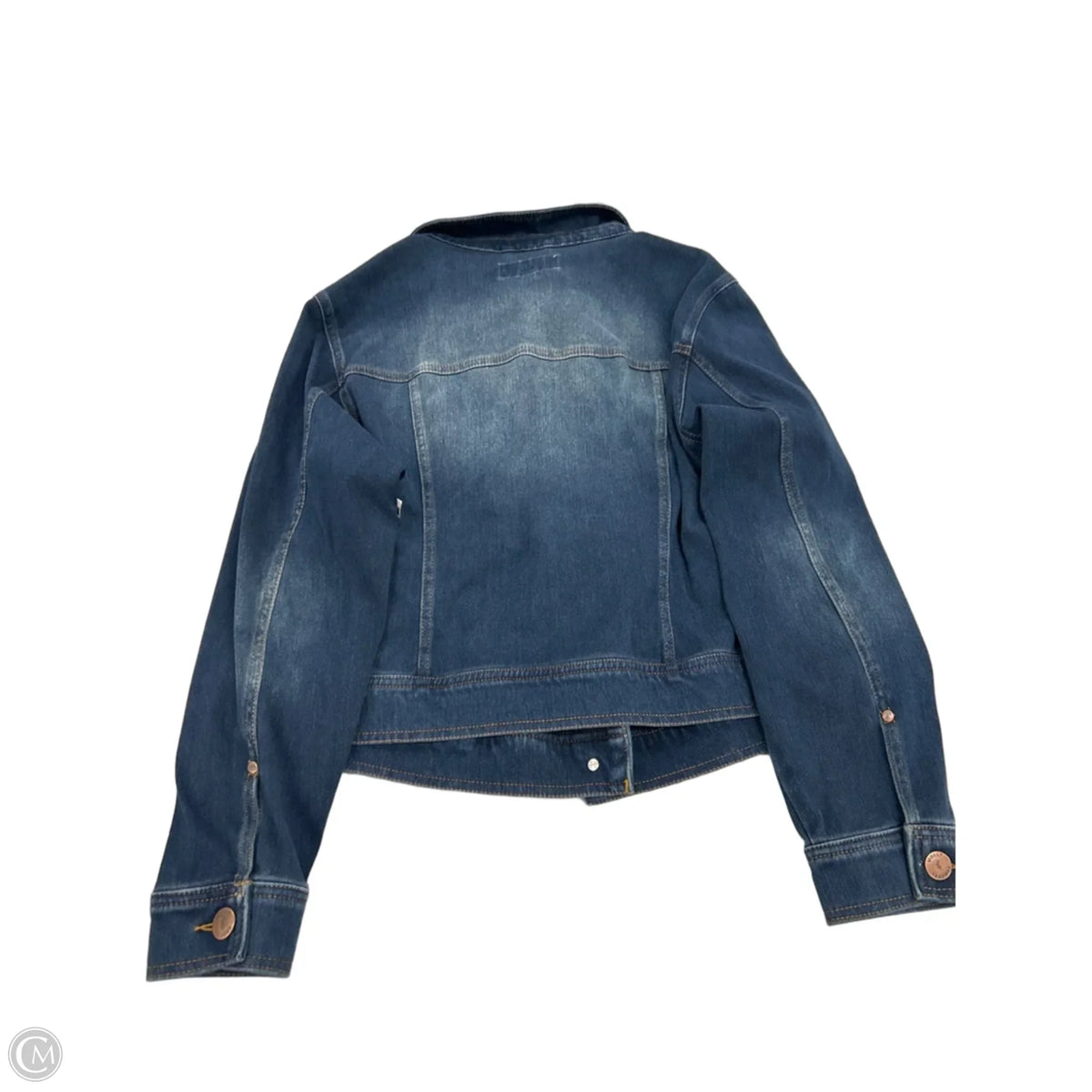 Jacket Denim By Cmc In Blue Denim, Size: 2x