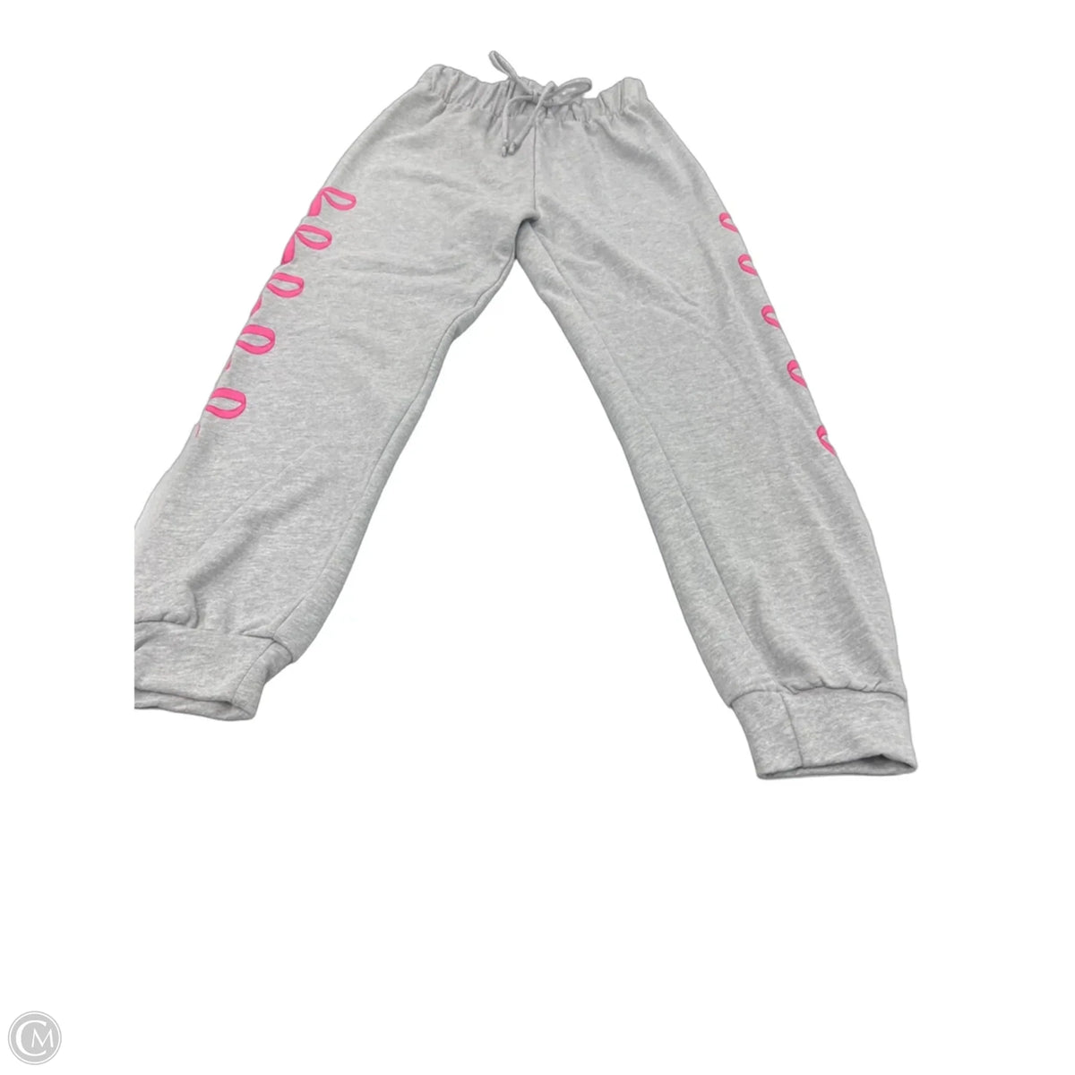 Top 2pc Long Sleeve By Cme In Grey, Size: M