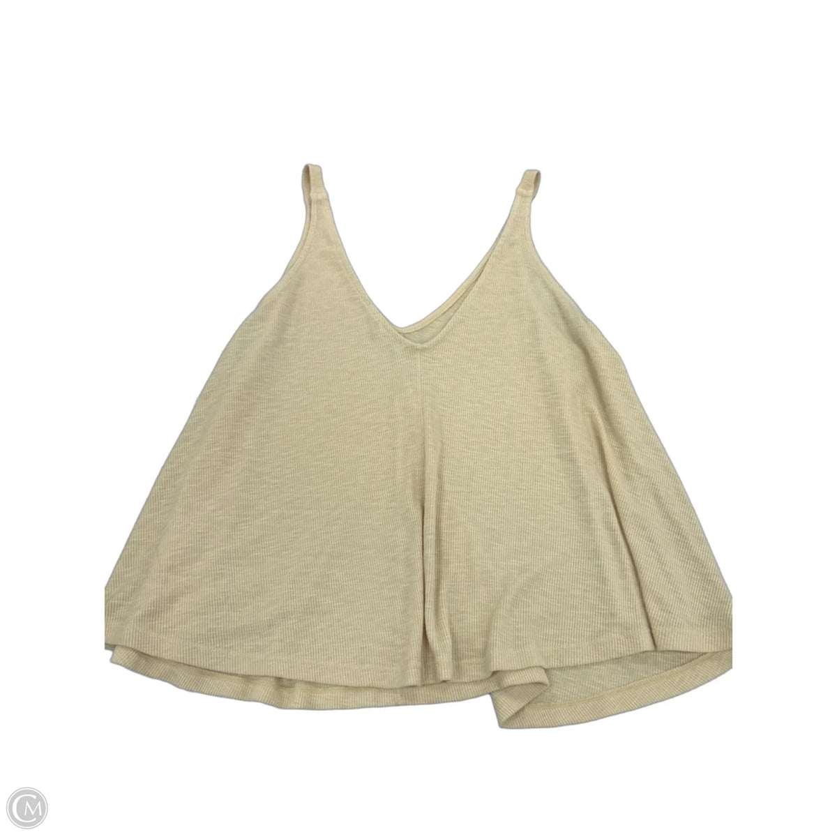 Tank Top By Free People In Yellow, Size: M