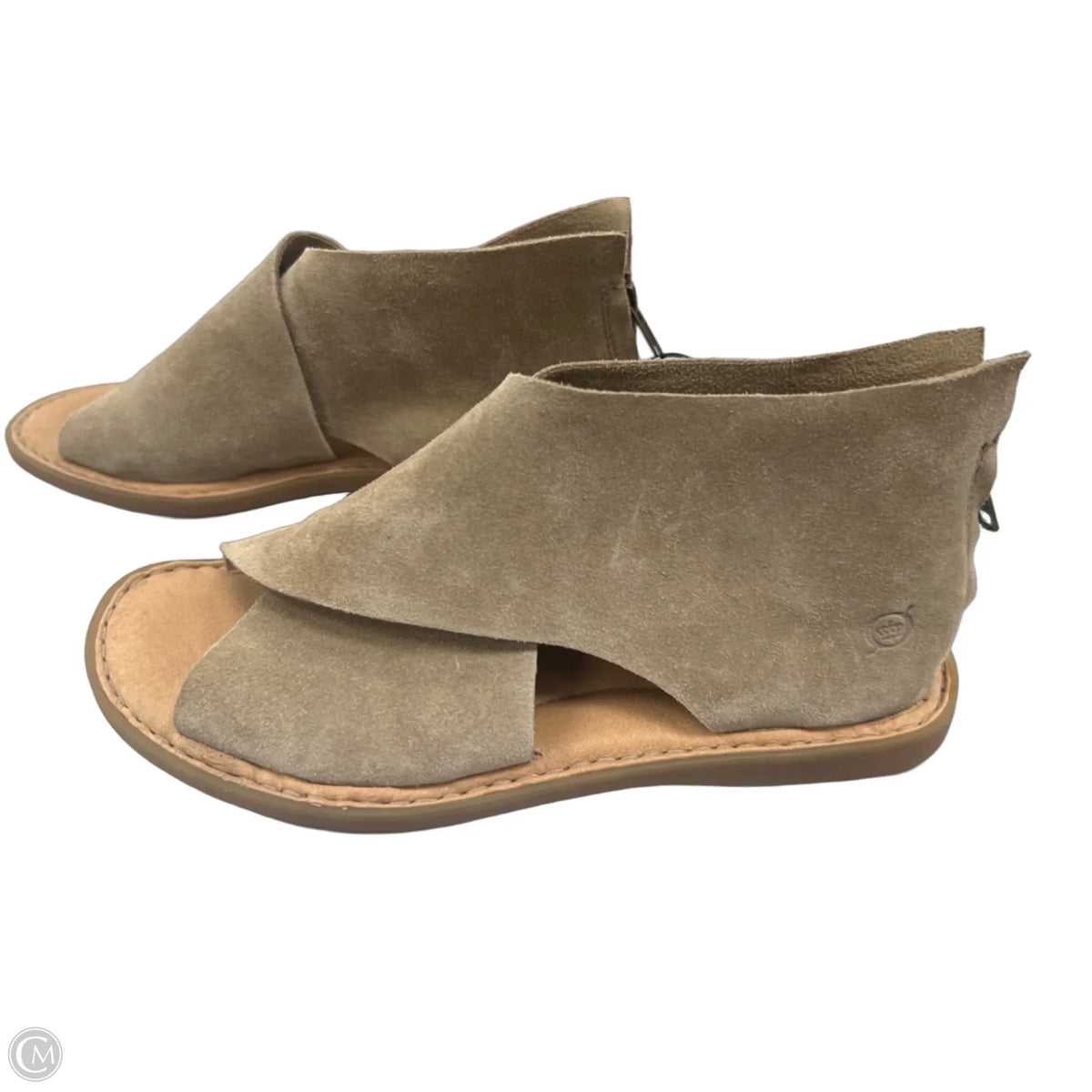 Sandals Flats By Born In Beige, Size: 7