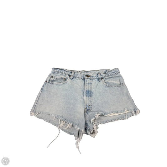 Shorts By Levis In Blue Denim, Size: 16