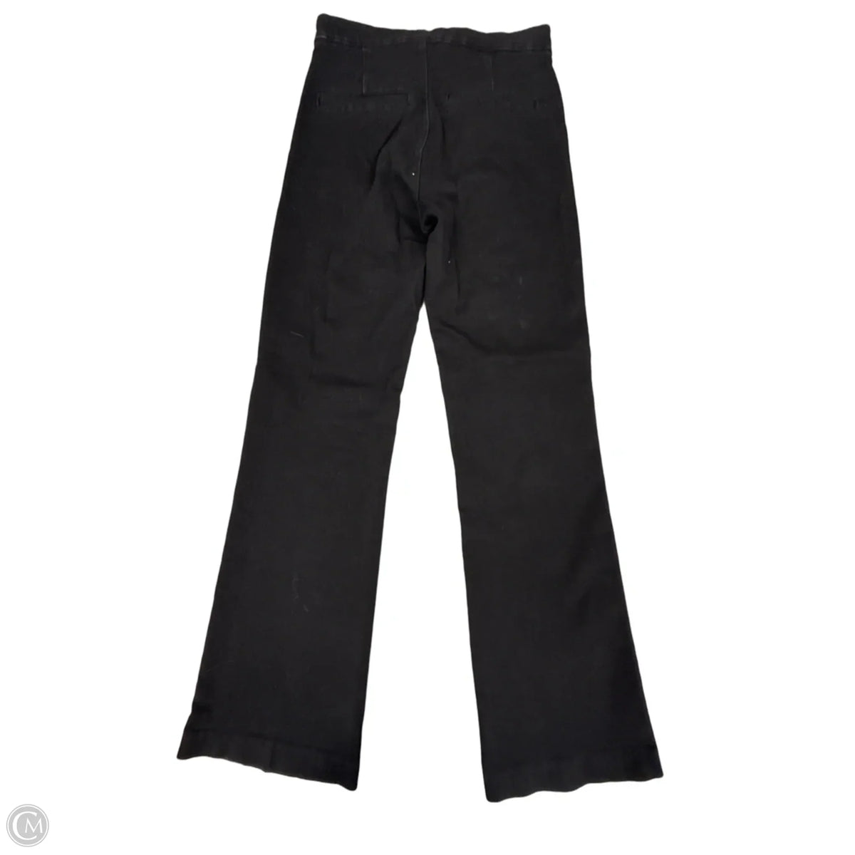 Jeans Flared By H&m In Black Denim, Size: 4